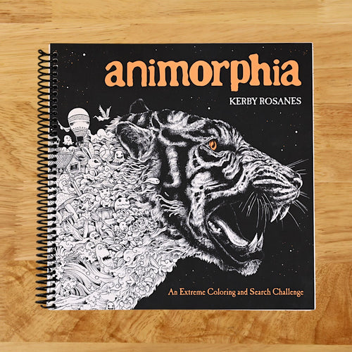 Animorphia: An Extreme Coloring and Search Challenge