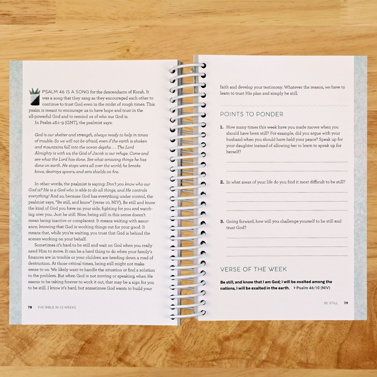 The Bible in 52 Weeks: A Yearlong Bible Study for Women