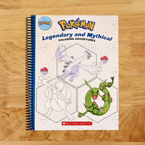 Pokémon Coloring Adventures #2: Legendary & Mythical Pokémon