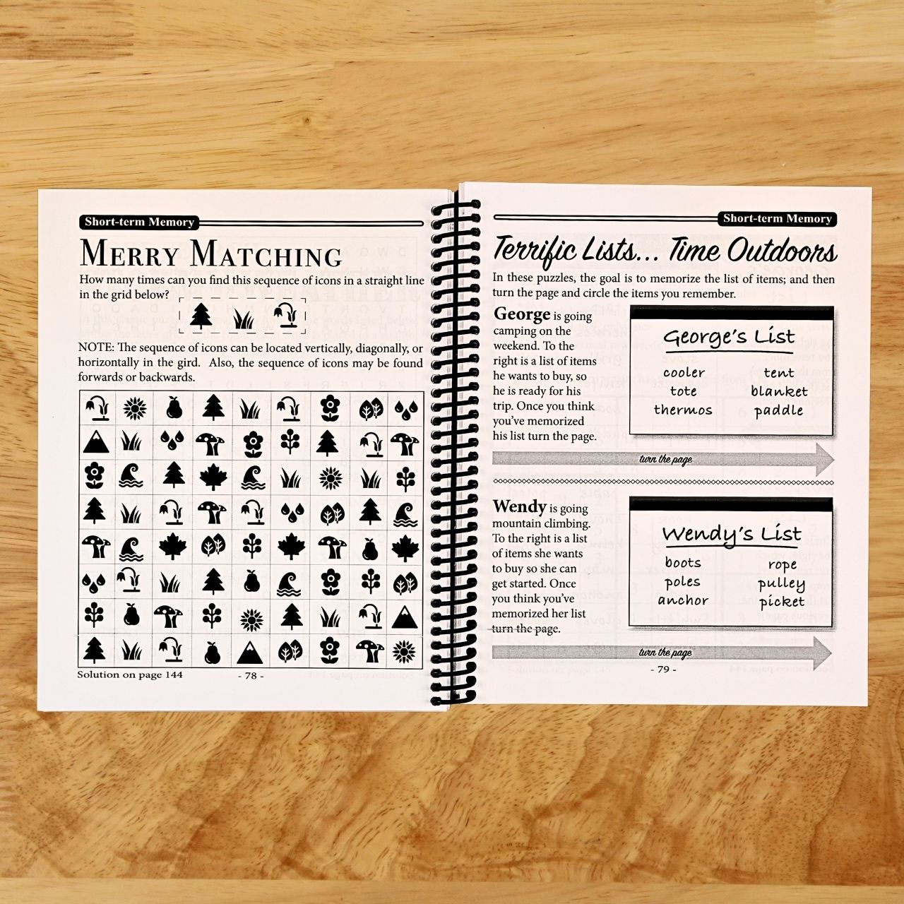 The Easy and Relaxing Memory Activity Book for Adults: Includes Relaxing Memory Activities, Easy Puzzles, Brain Games and More