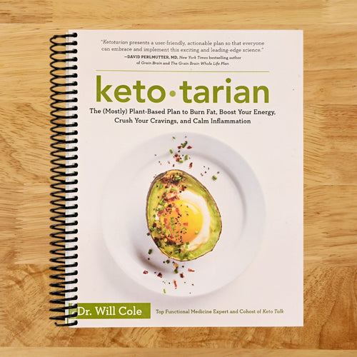 Ketotarian: The (Mostly) Plant-Based Plan to Burn Fat, Boost Your Energy, Crush Your Cravings, and Calm Inflammation: A Cookbook