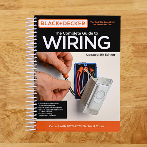Black & Decker The Complete Guide to Wiring Updated 8th Edition: Current with 2020-2023 Electrical Codes (Volume 8) (Black & Decker Complete Guide, 8)