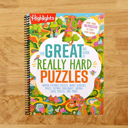 The Great Big Book of Really Hard Puzzles (Great Big Puzzle Books)