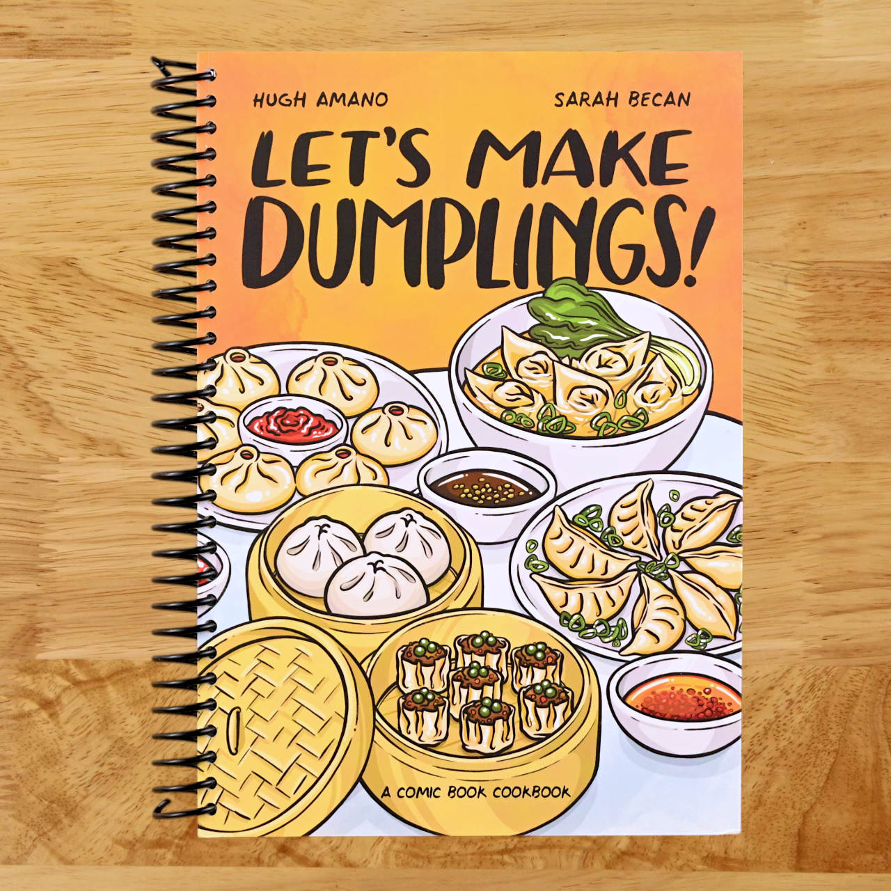 Let's Make Dumplings!: A Comic Book Cookbook