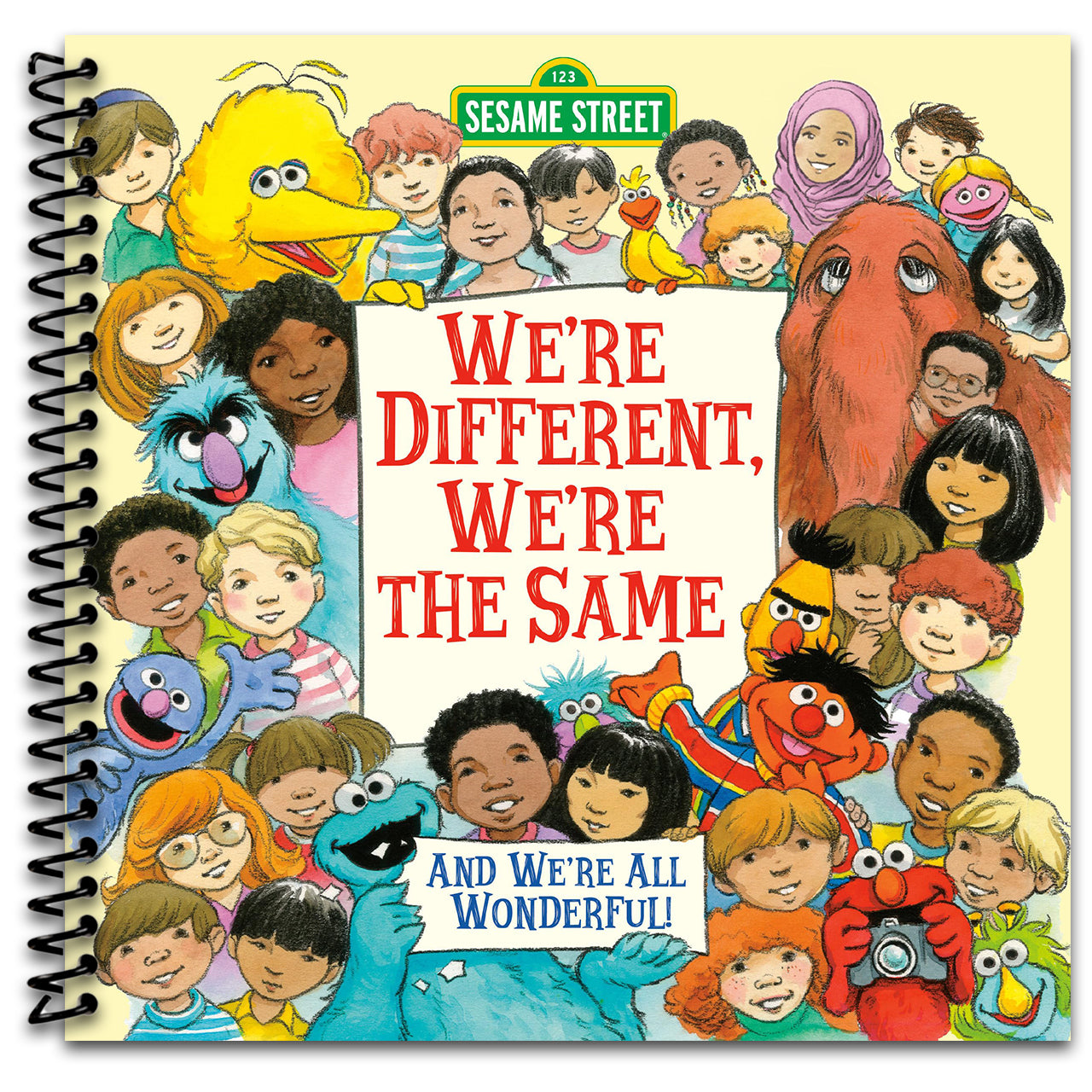 We're Different, We're the Same (Sesame Street) (Pictureback) (Spiral bound)