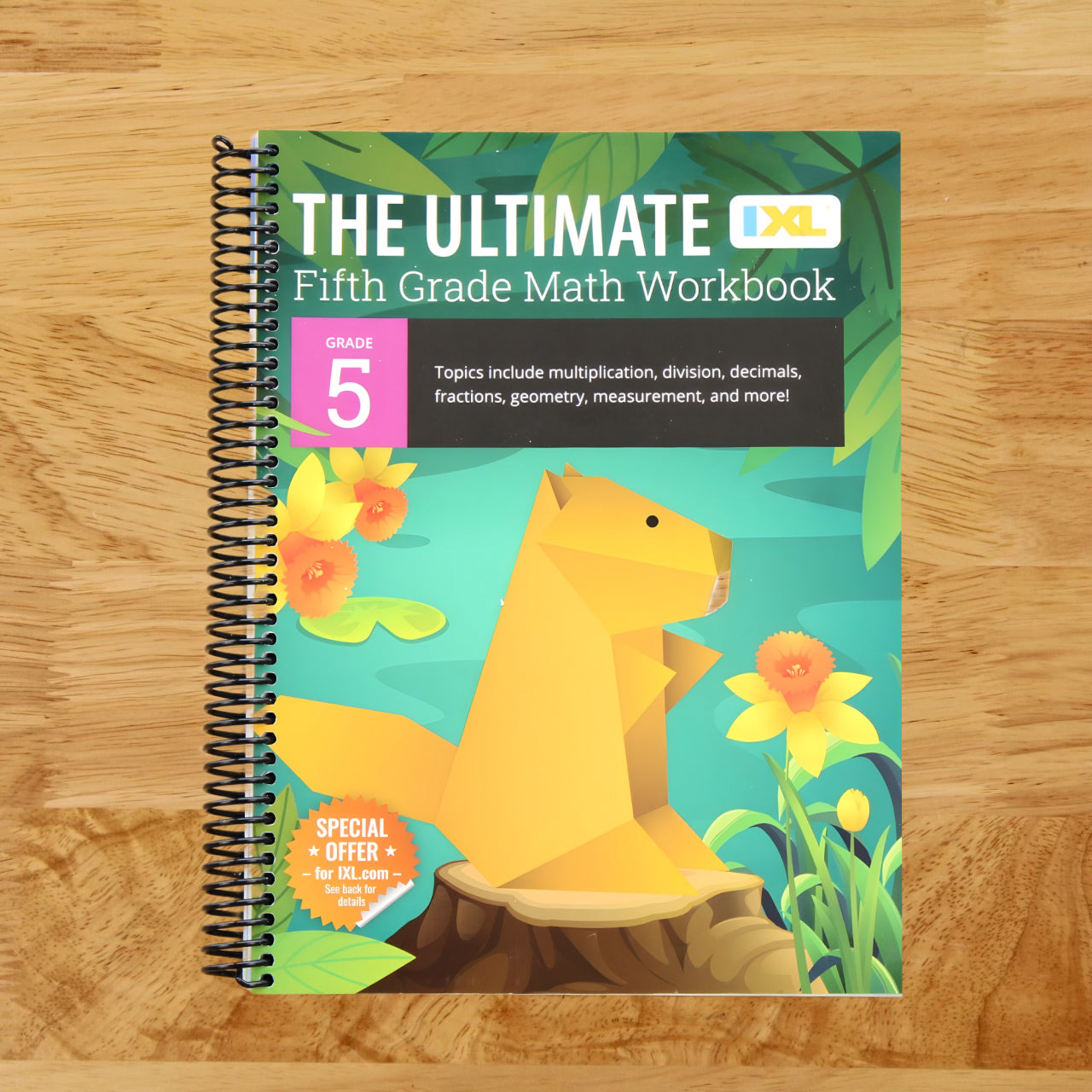 The IXL Ultimate 5th Grade Math Workbook, Activity Book for Kids Ages 10-11 Covering Multiplication, Division, Fractions, Decimals, Geometry, and More Mathematics (IXL Ultimate Workbooks)