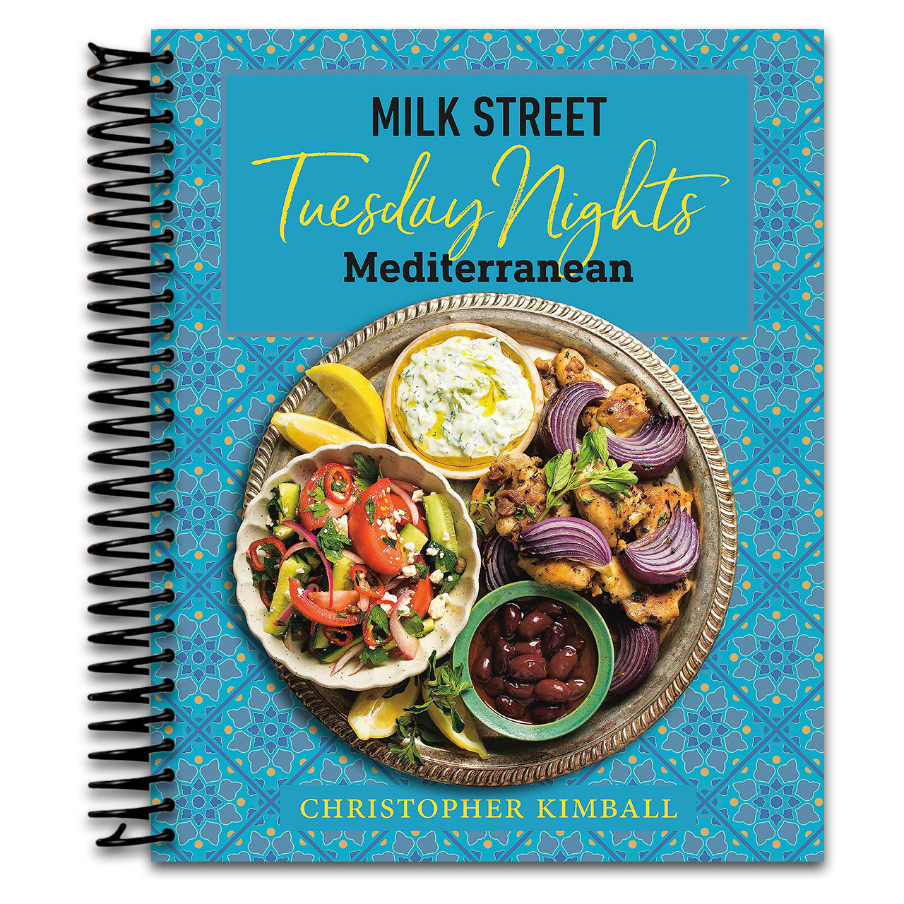 Milk Street: Tuesday Nights Mediterranean: 125 Simple Weeknight Recipes from the World's Healthiest Cuisine (Spiral bound) Happy Coil spiral bound book