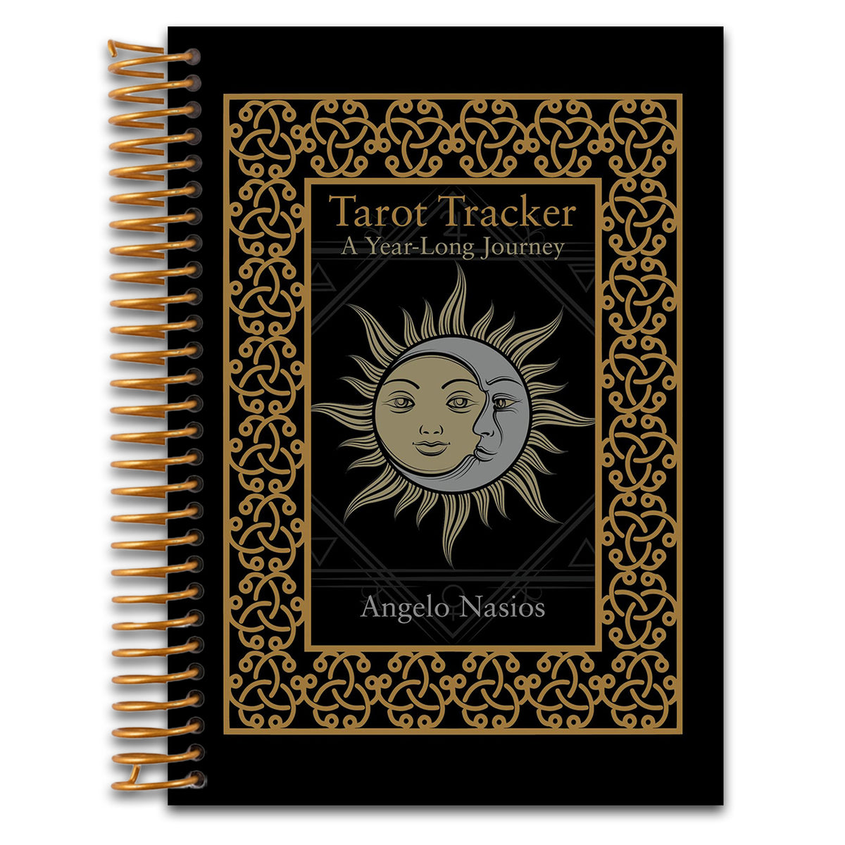 Tarot Tracker: A Year-Long Journey (Spiral bound) Happy Coil spiral bound book