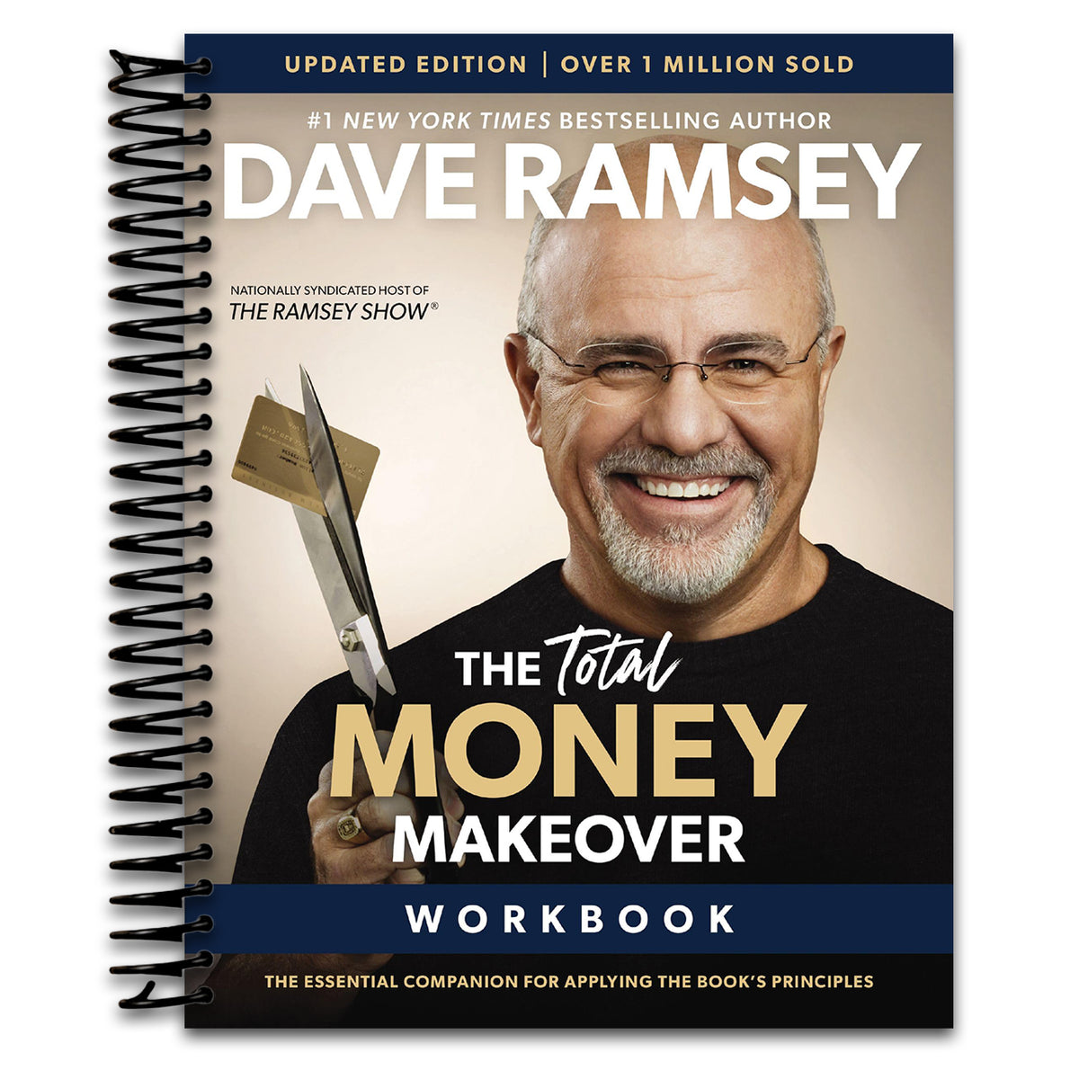 The Total Money Makeover Workbook Updated: The Essential Companion for Applying the Book’s Principles (Spiral bound) Happy Coil spiral bound book