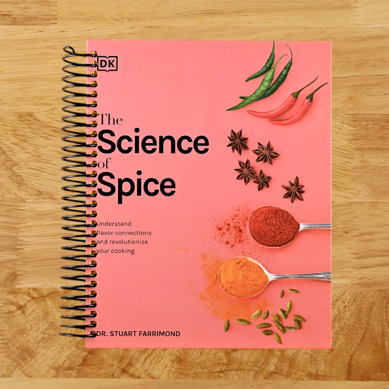 The Science of Spice: Understand Flavor Connections and Revolutionize Your Cooking (The Science of Food) (Spiral bound) Happy Coil spiral bound book