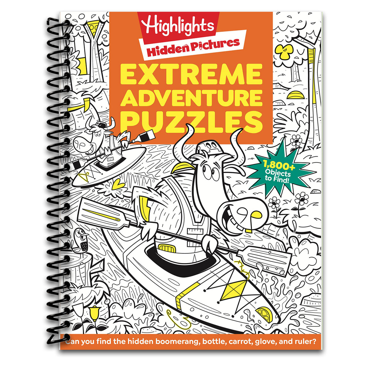Extreme Adventure Puzzles (Highlights Hidden Pictures) (Spiral bound)