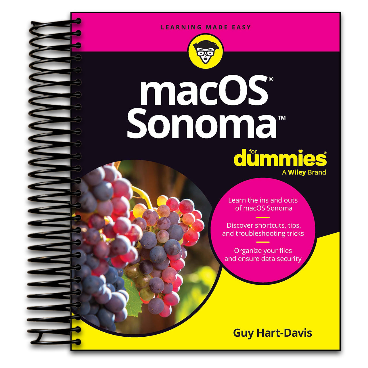 macOS Sonoma For Dummies (For Dummies (Computer/tech)) (Spiral bound) Happy Coil spiral bound book