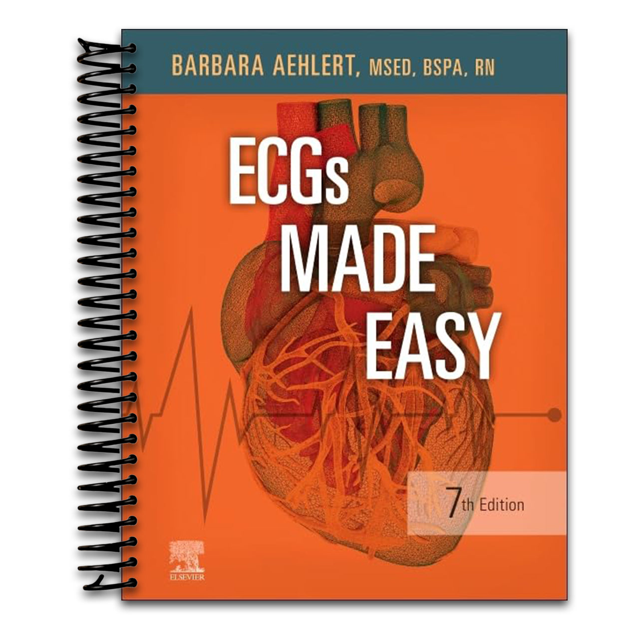 ECGs Made Easy (Spiral bound) Happy Coil spiral bound book