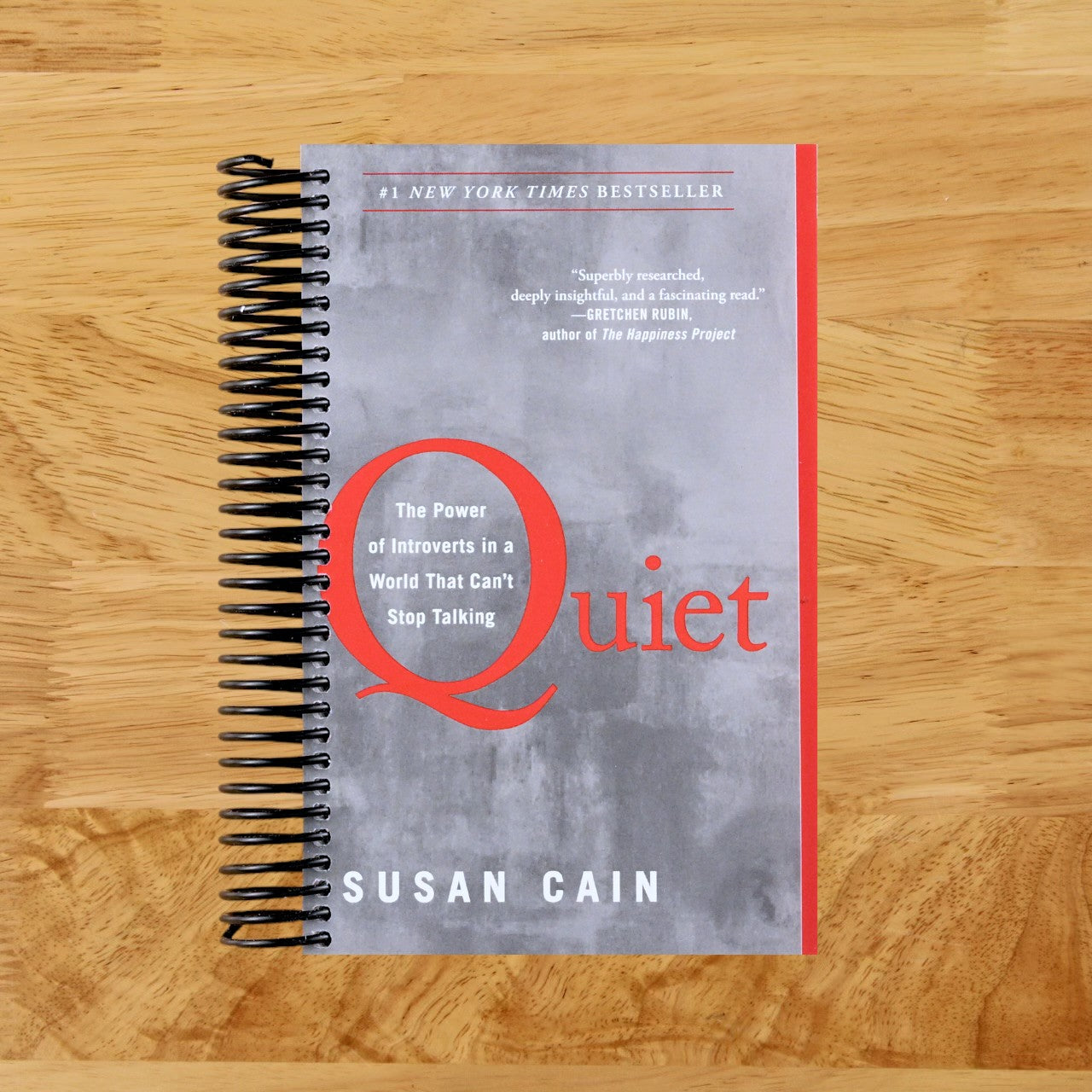 Quiet: The Power of Introverts in a World That Can't Stop Talking (Spiral bound) Happy Coil spiral bound book
