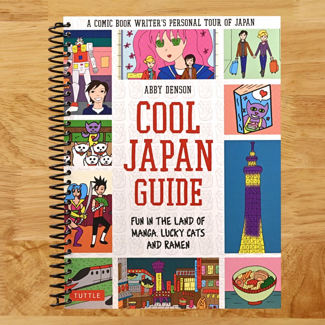 Cool Japan Guide: Fun in the Land of Manga, Lucky Cats and Ramen (Cool Guides) (Spiral bound) Happy Coil spiral bound book