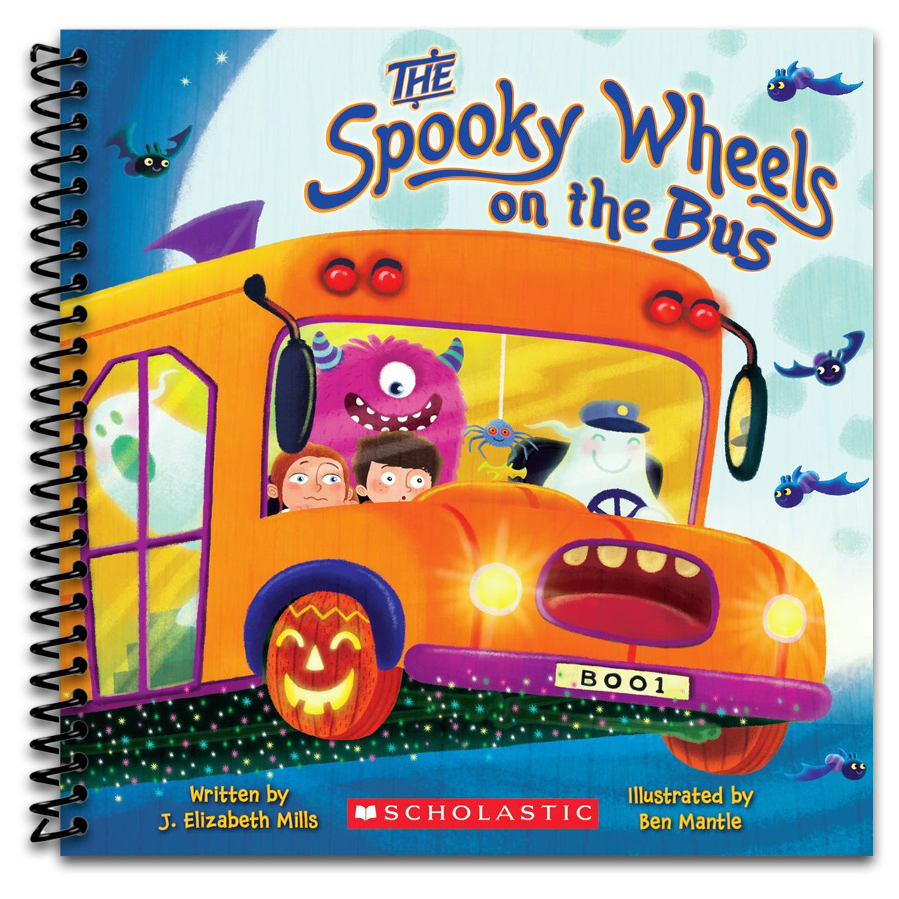 The Spooky Wheels on the Bus: (A Holiday Wheels on the Bus Book) (Spiral bound)