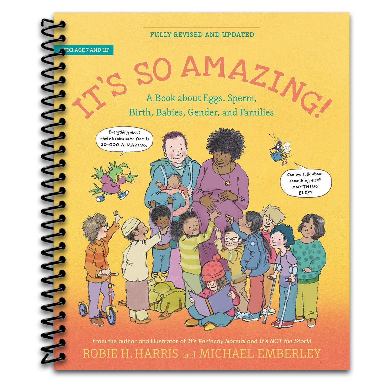 It's So Amazing!: A Book about Eggs, Sperm, Birth, Babies, and Families (The Family Library) (Spiral bound)