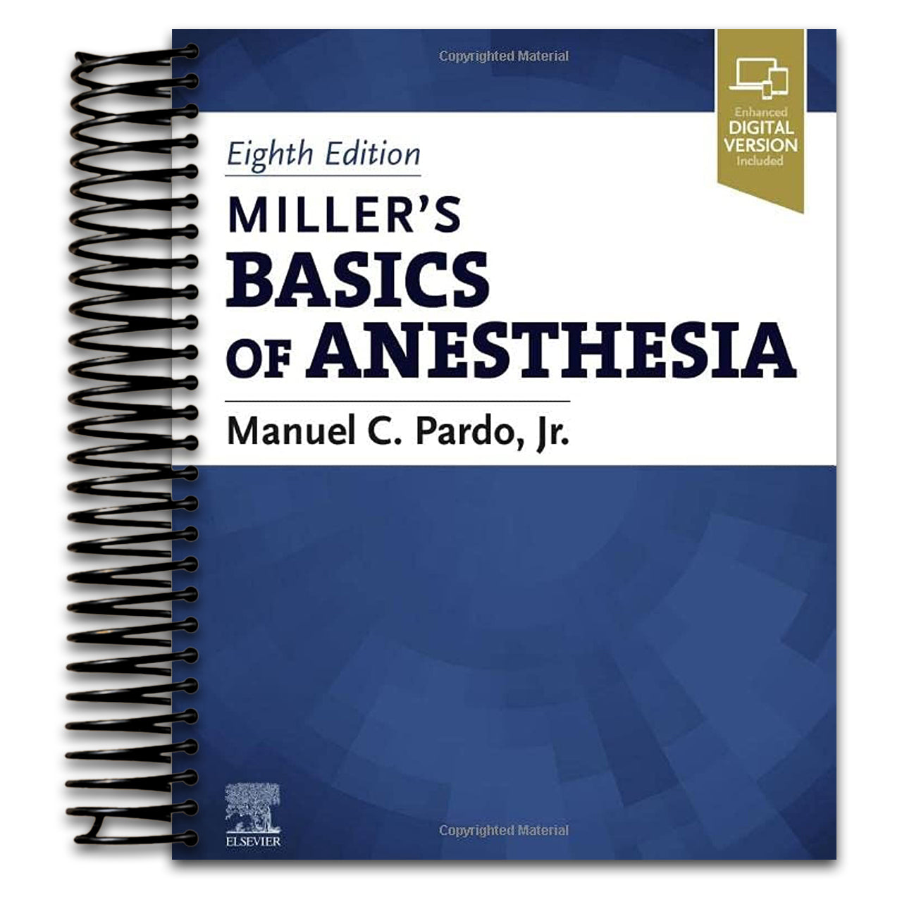 Miller’s Basics of Anesthesia (Spiral bound) Happy Coil spiral bound book