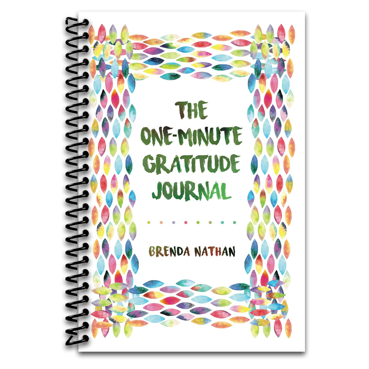 The One-Minute Gratitude Journal (Spiral bound) Happy Coil spiral bound book
