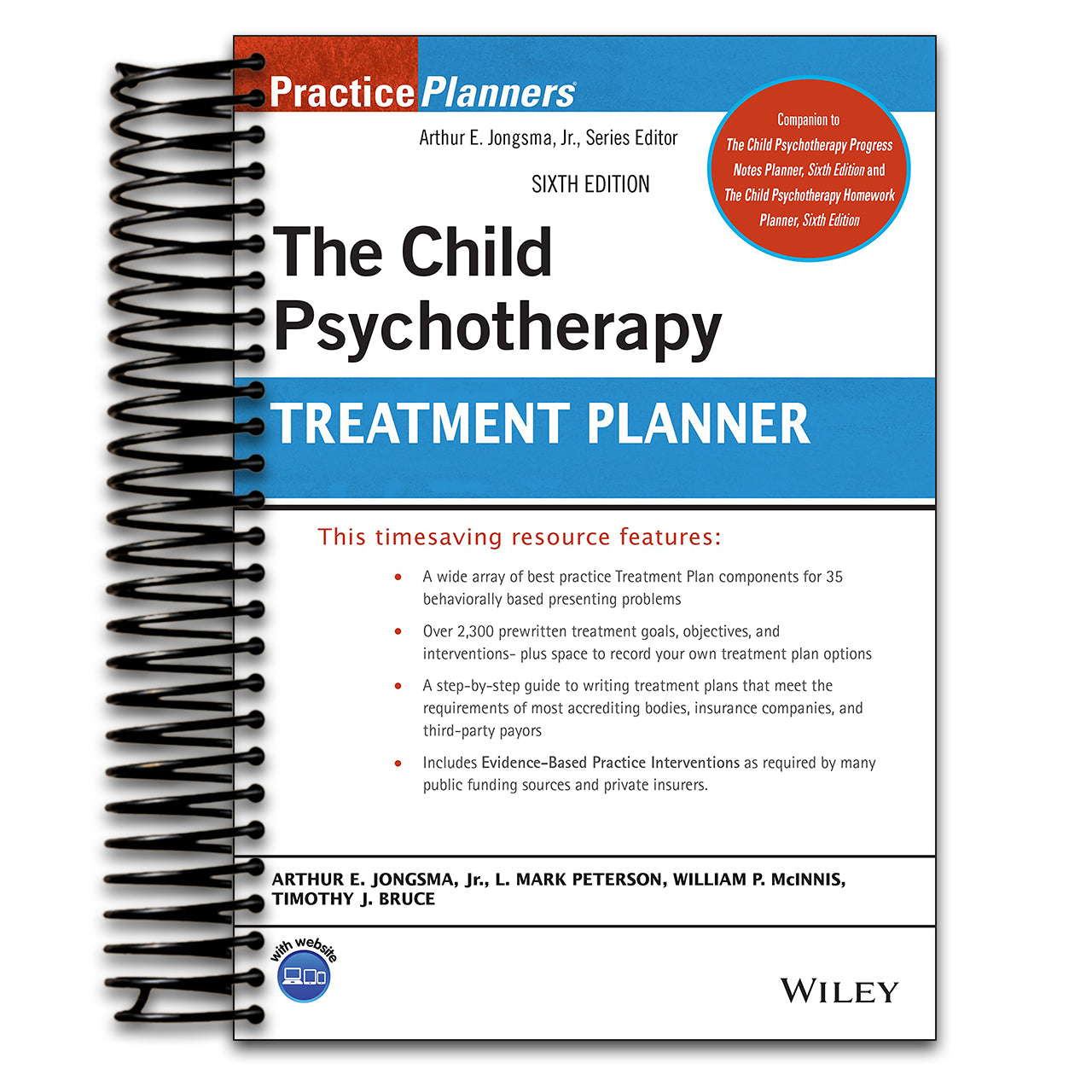 The Child Psychotherapy Treatment Planner (PracticePlanners) (Spiral bound) Happy Coil spiral bound book