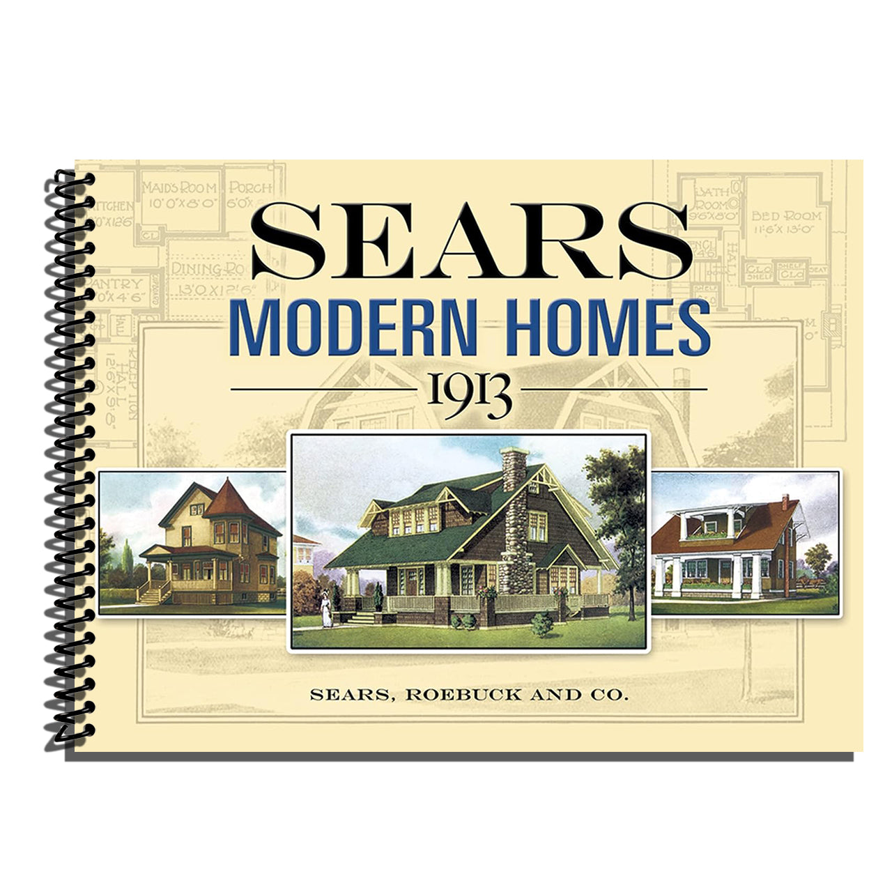 Sears Modern Homes, 1913 (Dover Architecture) (Spiral bound)