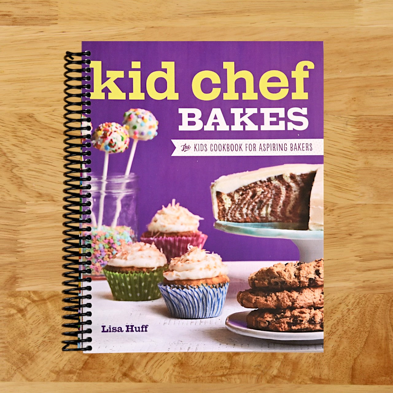 Kid Chef Bakes: The Kids Cookbook for Aspiring Bakers (Spiral bound)