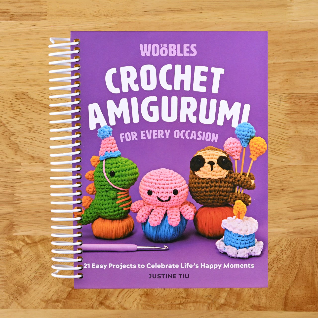 Crochet Amigurumi for Every Occasion: 21 Easy Projects to Celebrate Life's Happy Moments (The Woobles Crochet) (Spiral bound) Happy Coil spiral bound book