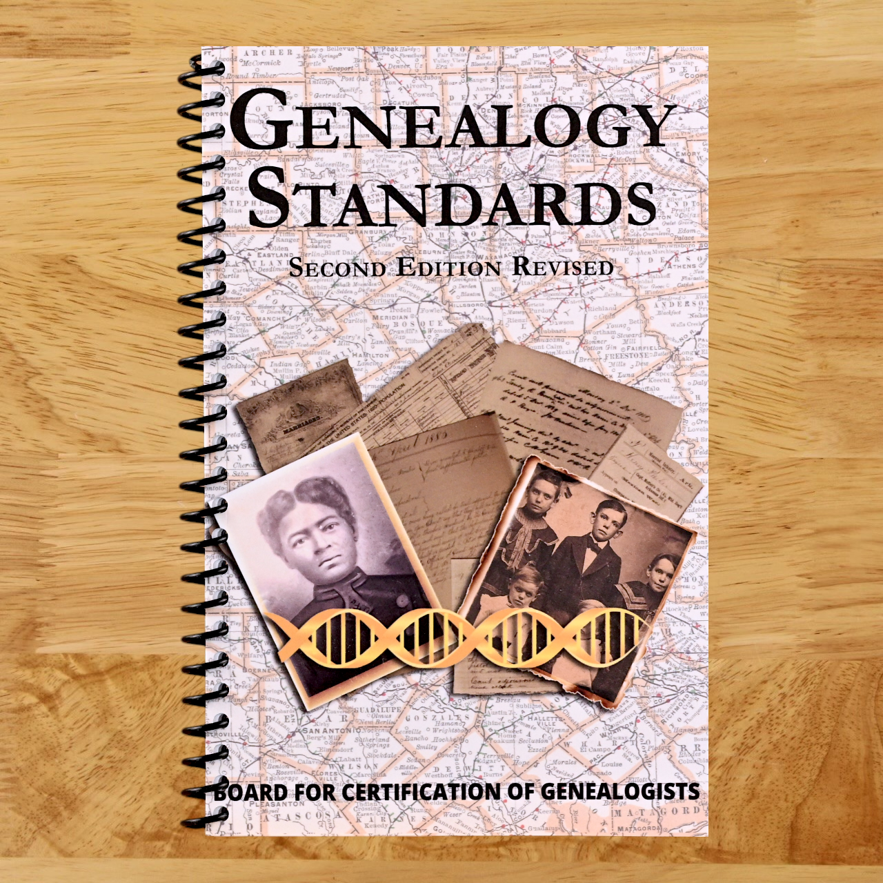 Genealogy Standards Second Edition Revised (Spiral bound) Happy Coil spiral bound book