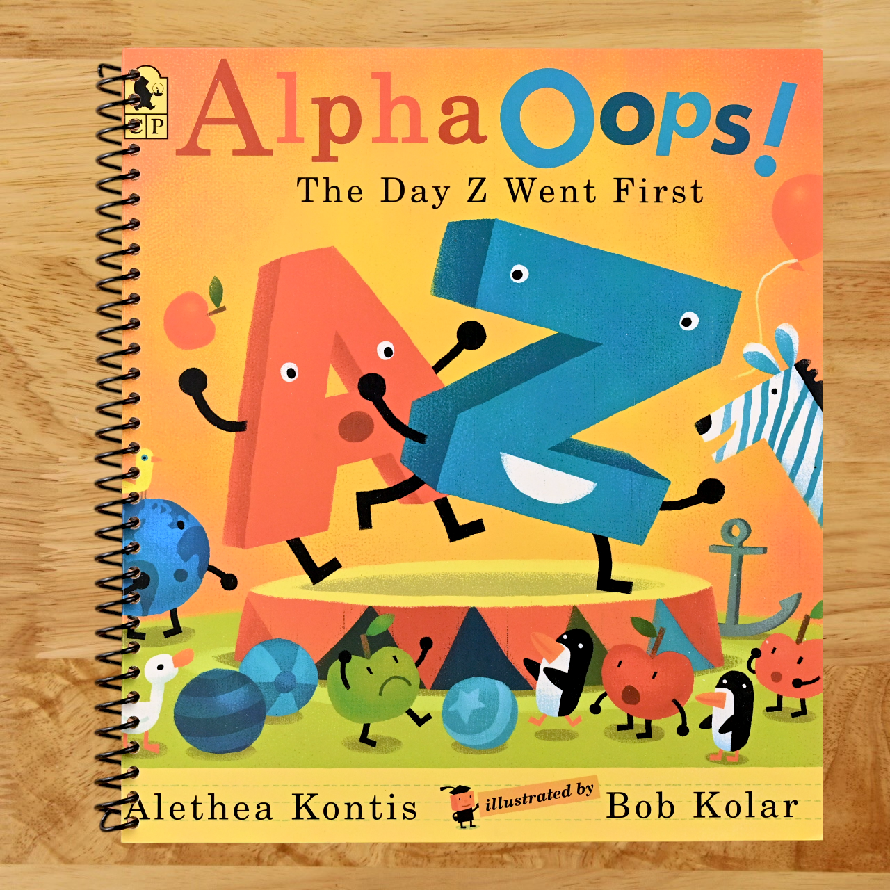 AlphaOops!: The Day Z Went First (Spiral bound) Happy Coil spiral bound book