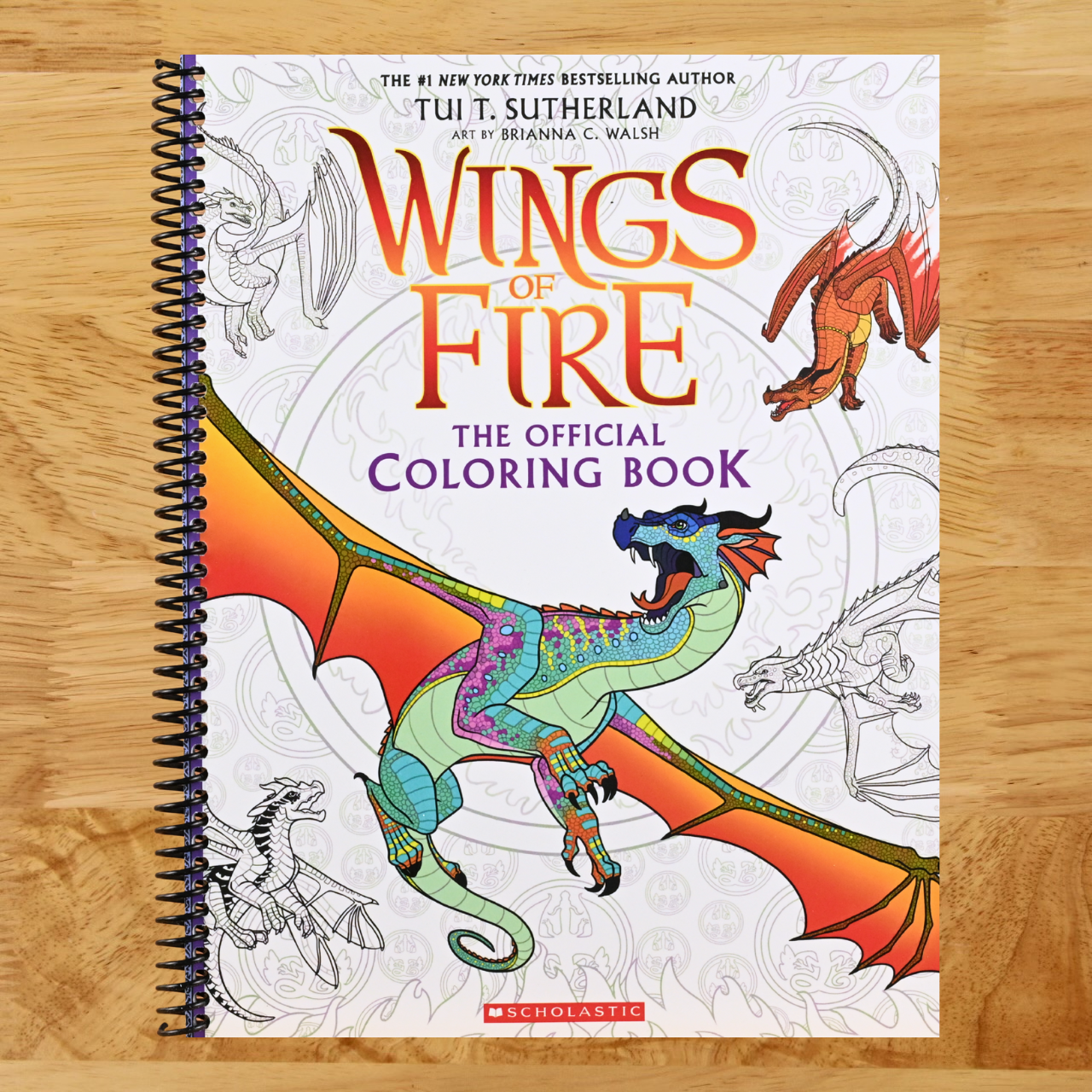 Official Wings of Fire Coloring Book