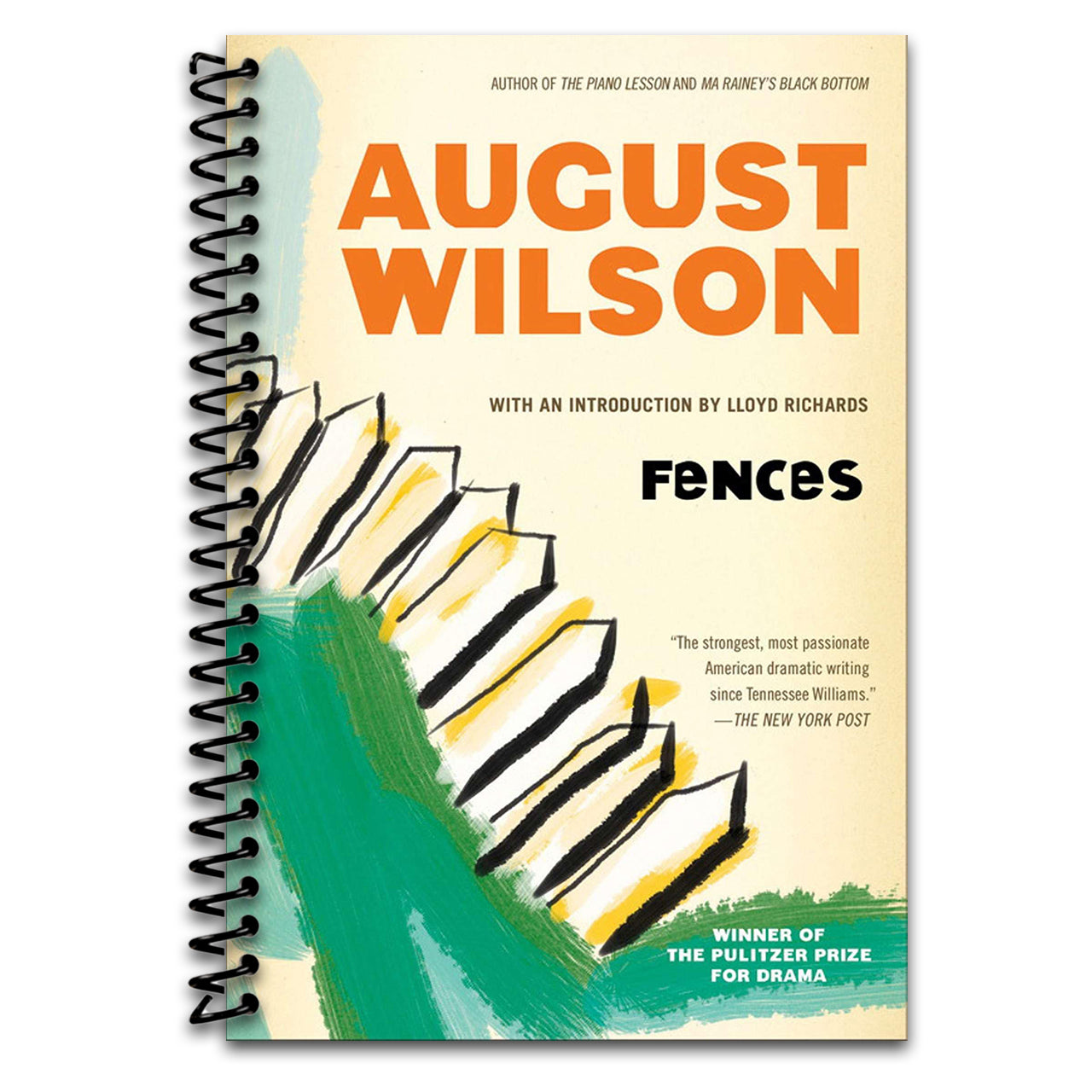 Fences (Spiral bound) Happy Coil spiral bound book