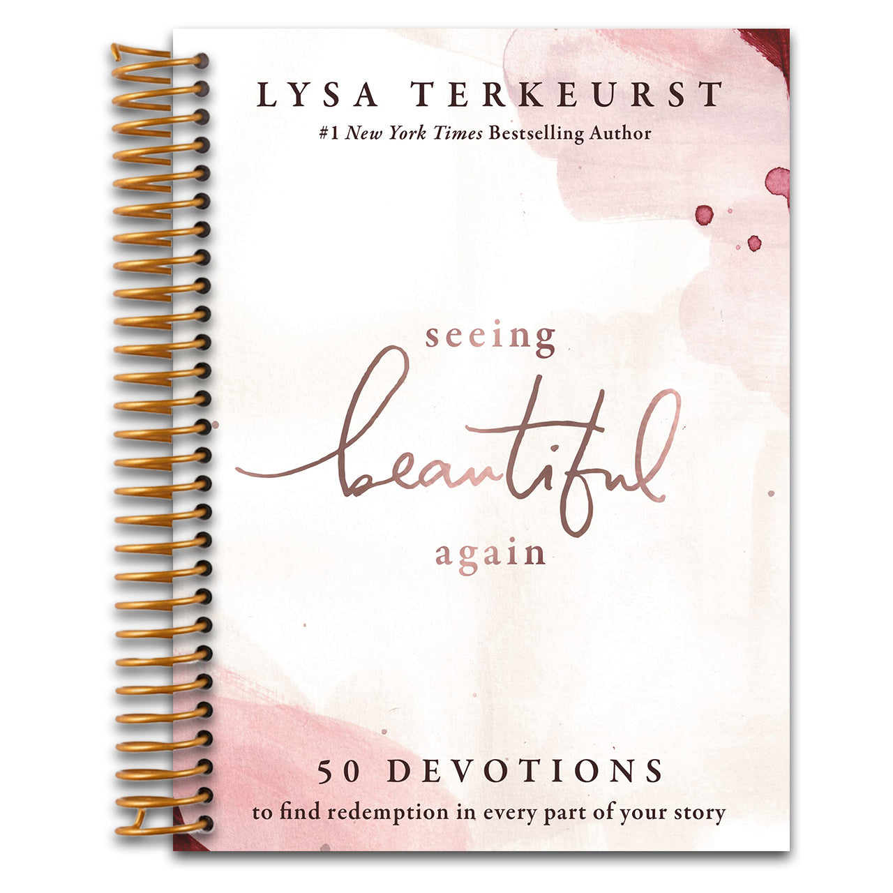 Seeing Beautiful Again: 50 Devotions to Find Redemption in Every Part of Your Story – A Daily Devotional for Hope and Healing – The Perfect Christian Gifts for Women (Spiral bound)