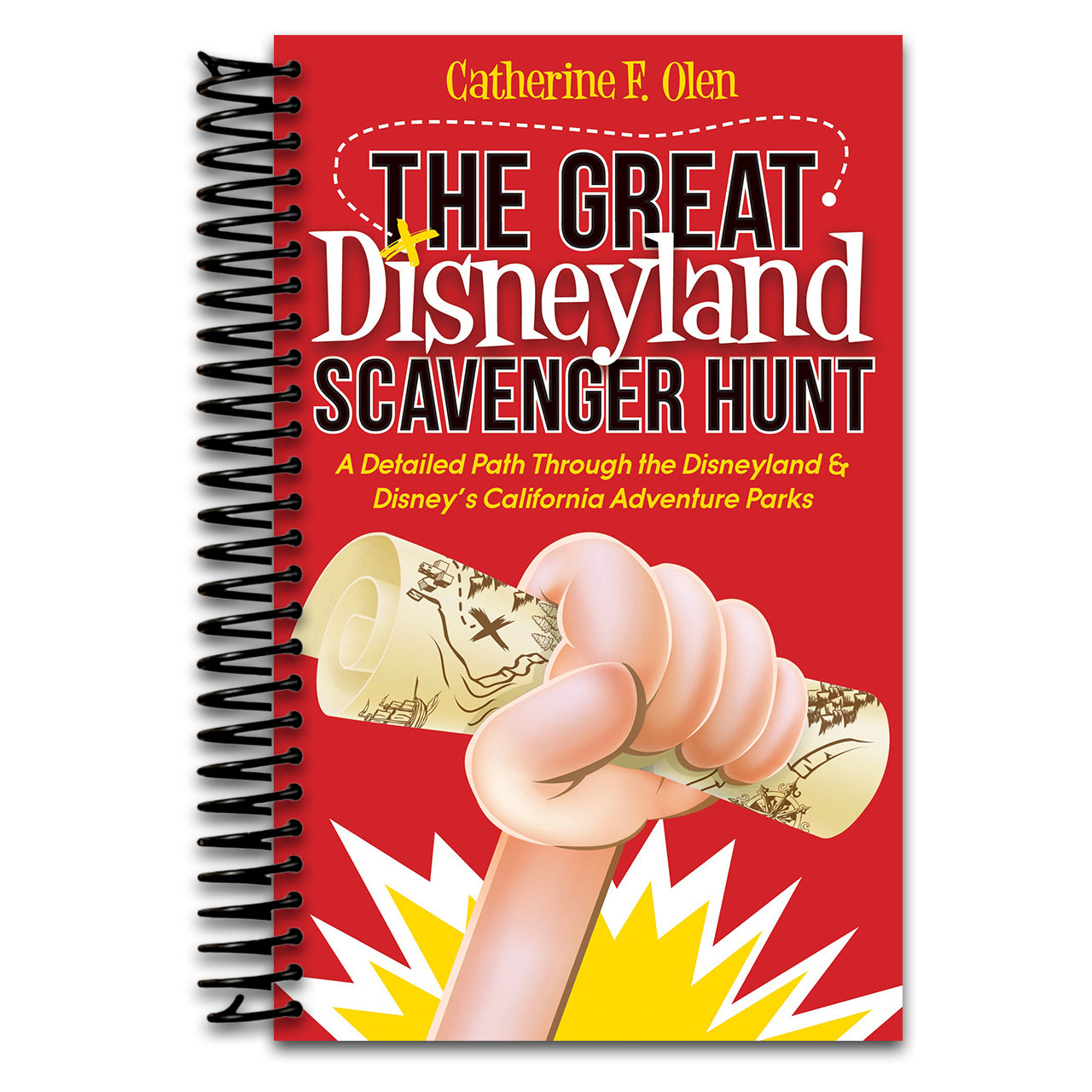 The Great Disneyland Scavenger Hunt: A Detailed Path throughout the Disneyland and Disney’s California Adventure Parks (Spiral bound)