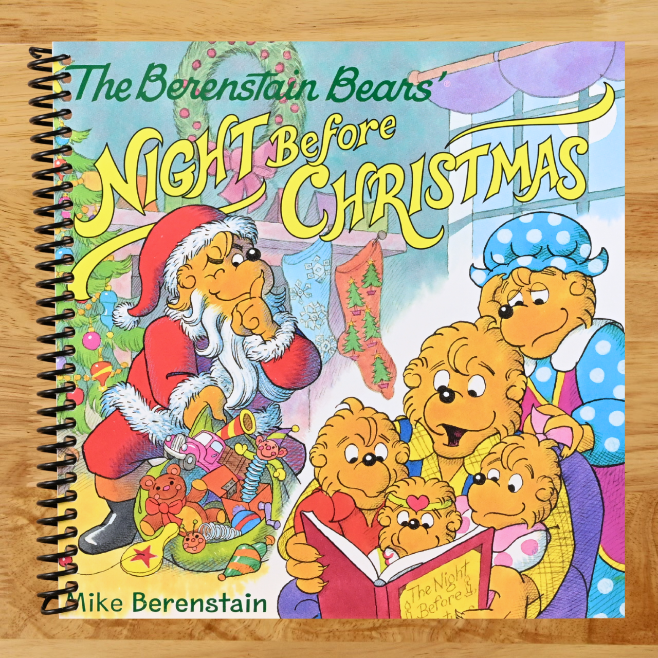 The Berenstain Bears' Night Before Christmas: A Christmas Holiday Book for Kids (Spiral bound)