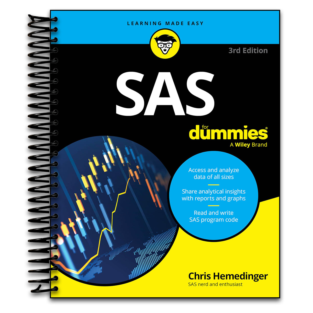 SAS For Dummies (Spiral bound) Happy Coil spiral bound book