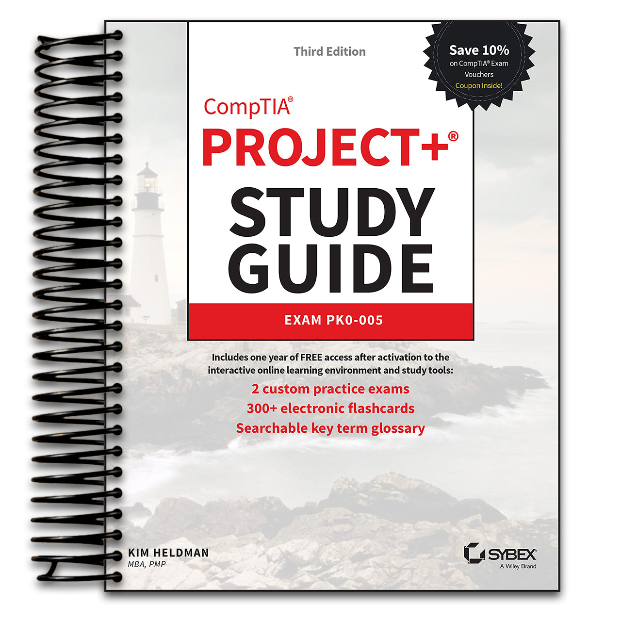 CompTIA Project+ Study Guide: Exam PK0-005 (Sybex Study Guide) (Spiral bound) Happy Coil spiral bound book