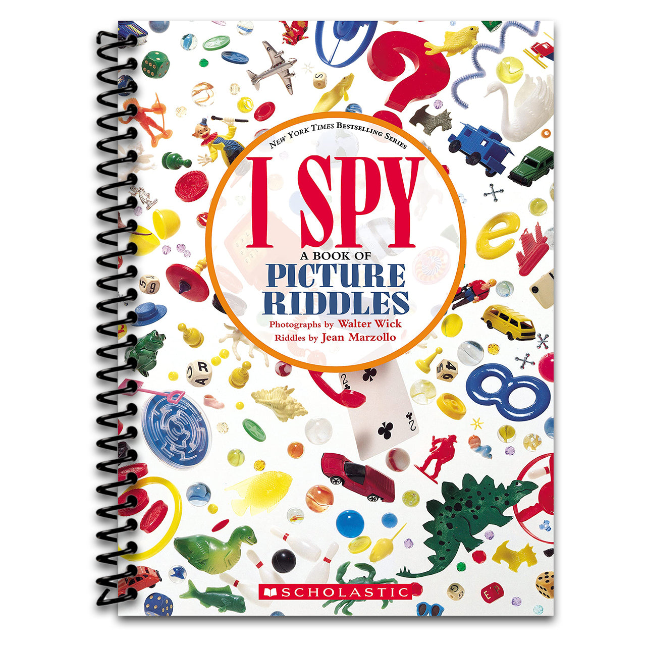 I Spy: A Book of Picture Riddles (Spiral bound)