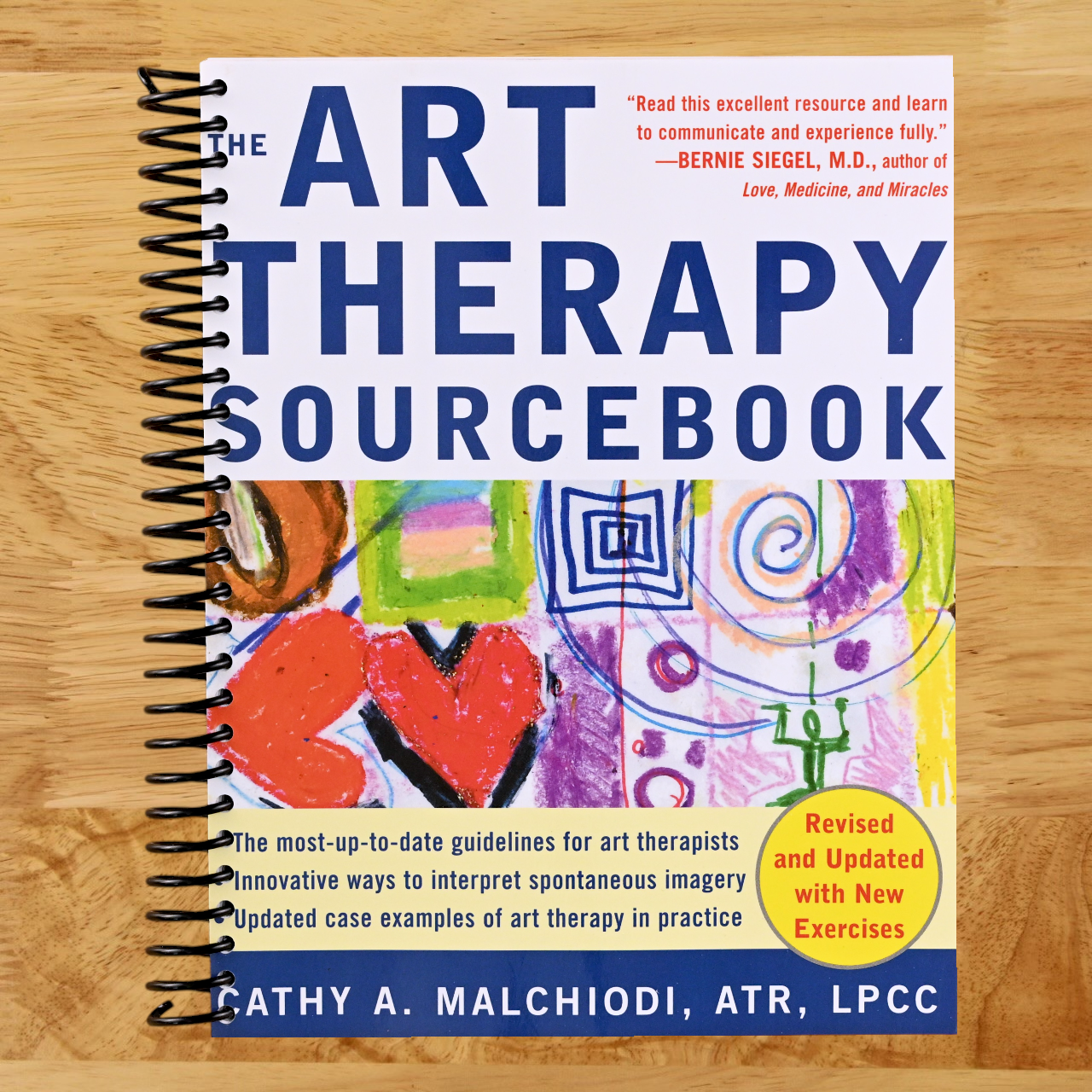 Art Therapy Sourcebook (Spiral bound) Happy Coil spiral bound book