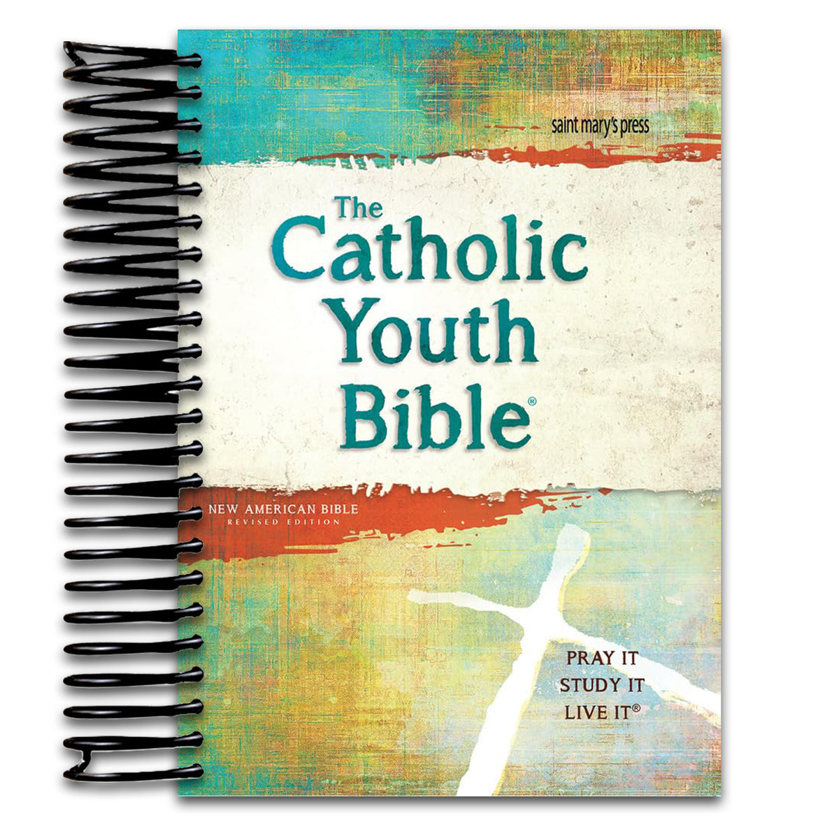 The Catholic Youth Bible, 4th Edition: New American Bible Revised Edition (NABRE) (Spiral bound) Happy Coil spiral bound book