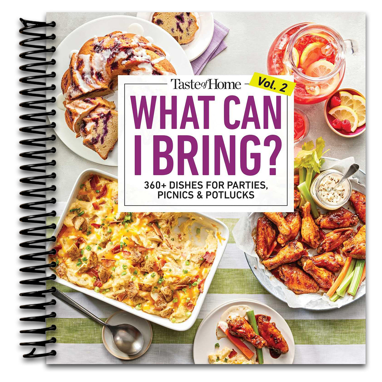 Taste of Home What Can I Bring? Vol. 2: 300 Plus Recipes for Potlucks Bake Sales and Gatherings (Taste of Home Entertaining & Potluck) (Spiral bound)
