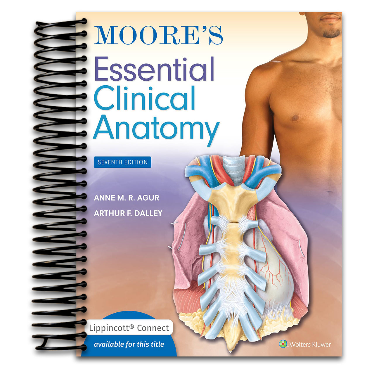 Moore's Essential Clinical Anatomy (Lippincott Connect) (Spiral bound) Happy Coil spiral bound book