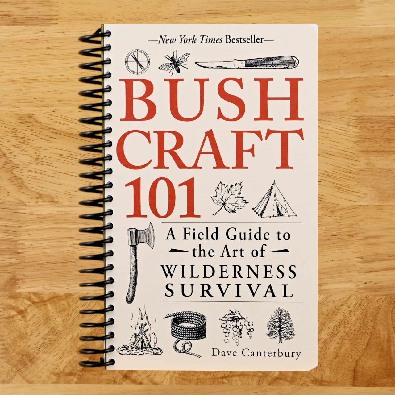 Bushcraft 101: A Field Guide to the Art of Wilderness Survival (Bushcraft Survival Skills Series) (Spiral bound)
