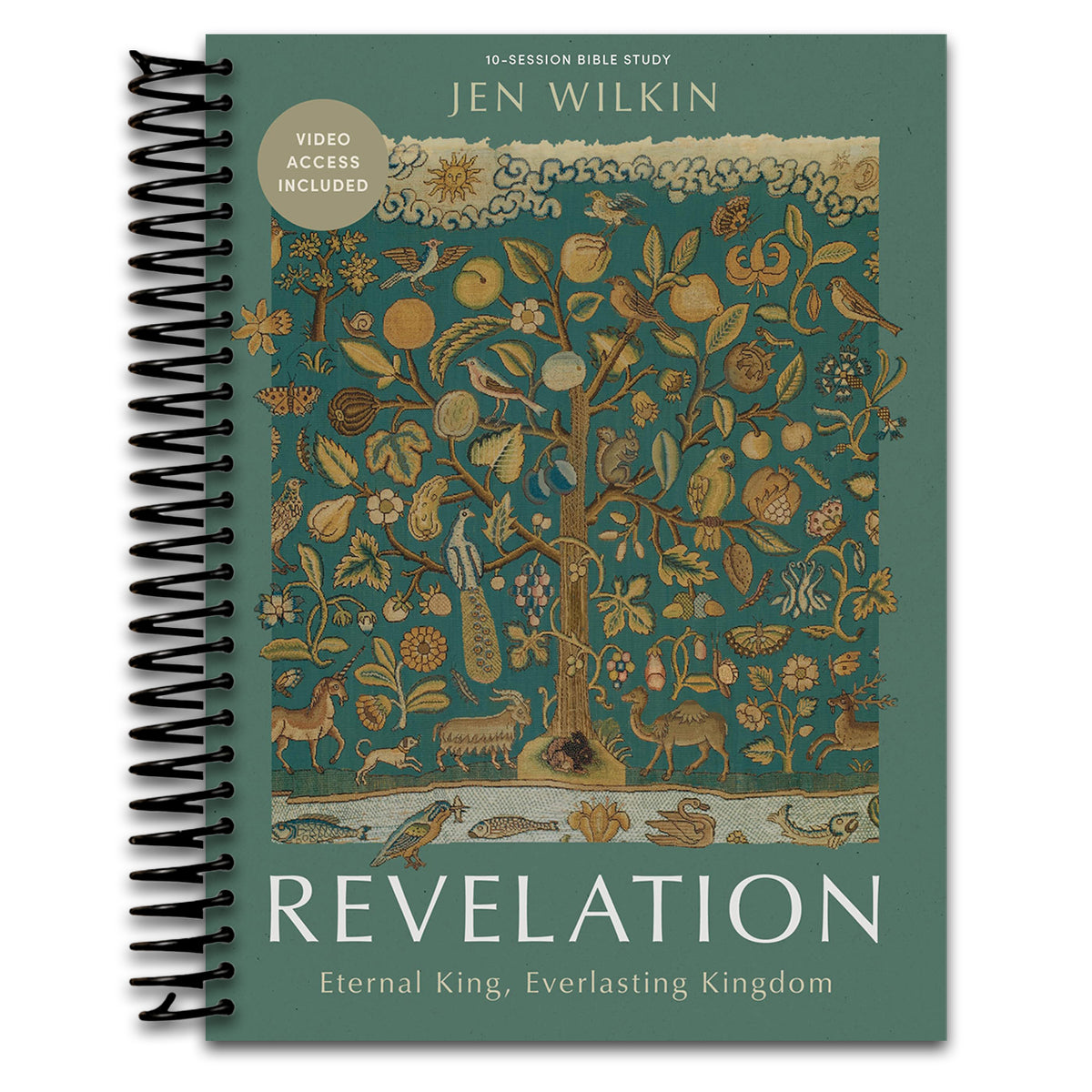 Revelation - Bible Study Book with Video Access: Eternal King, Everlasting Kingdom (Spiral bound) Happy Coil spiral bound book