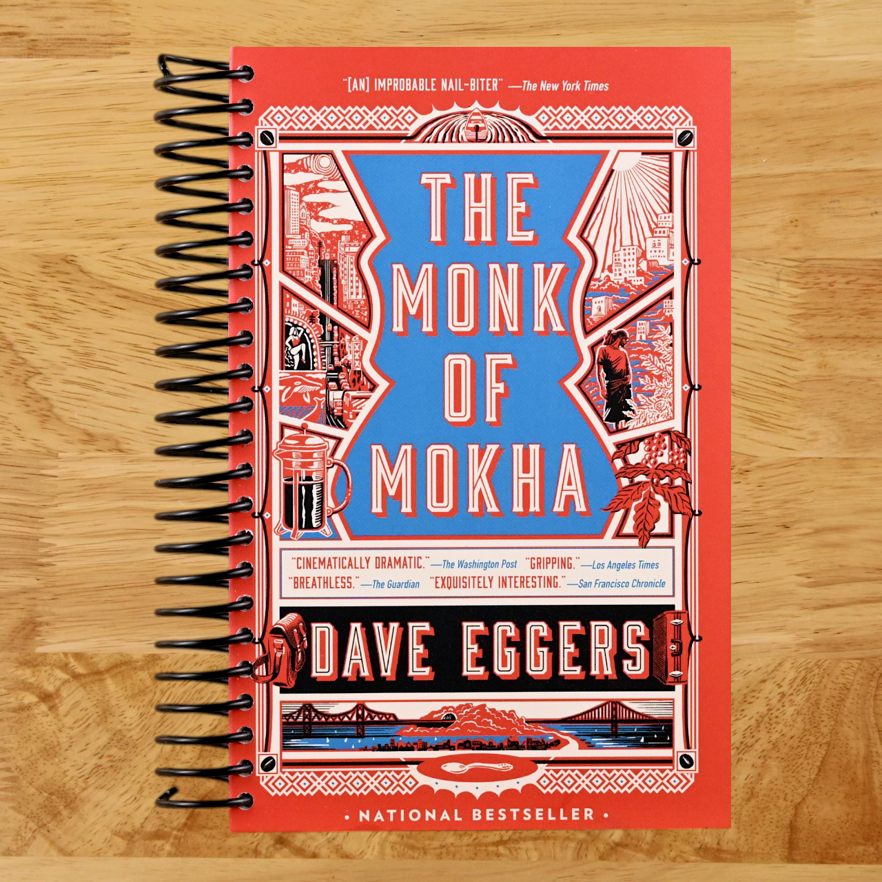 The Monk of Mokha (Spiral bound) Happy Coil spiral bound book
