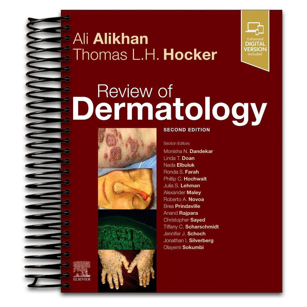 Review of Dermatology (Spiral bound)