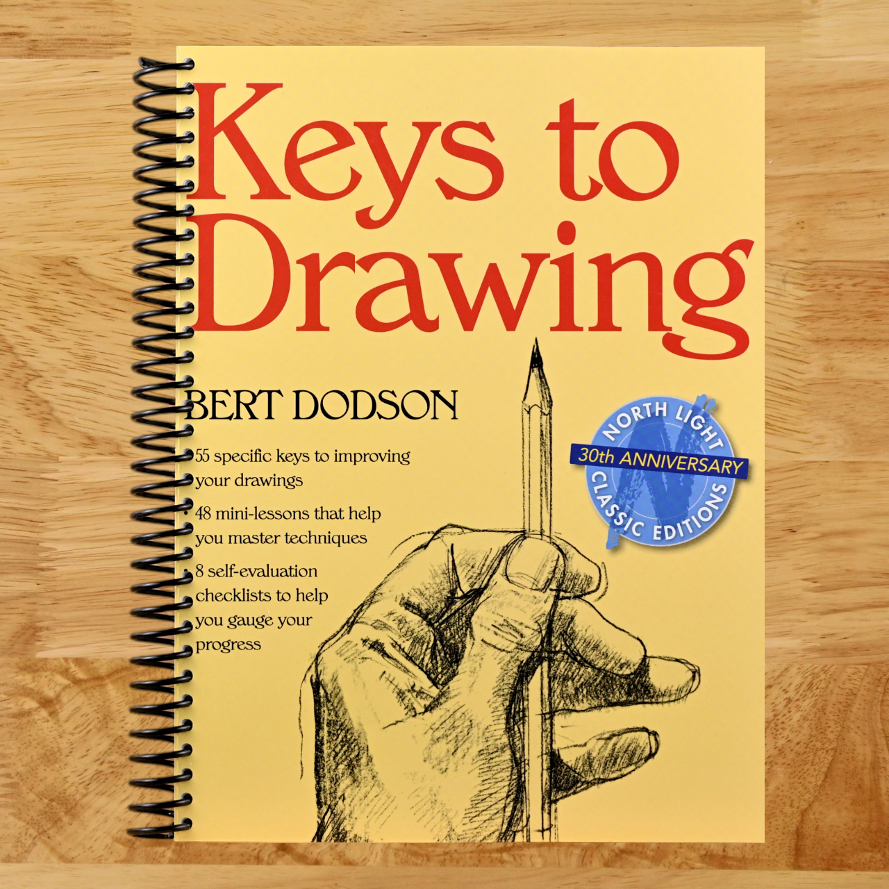 Keys to Drawing (Spiral bound) Happy Coil spiral bound book