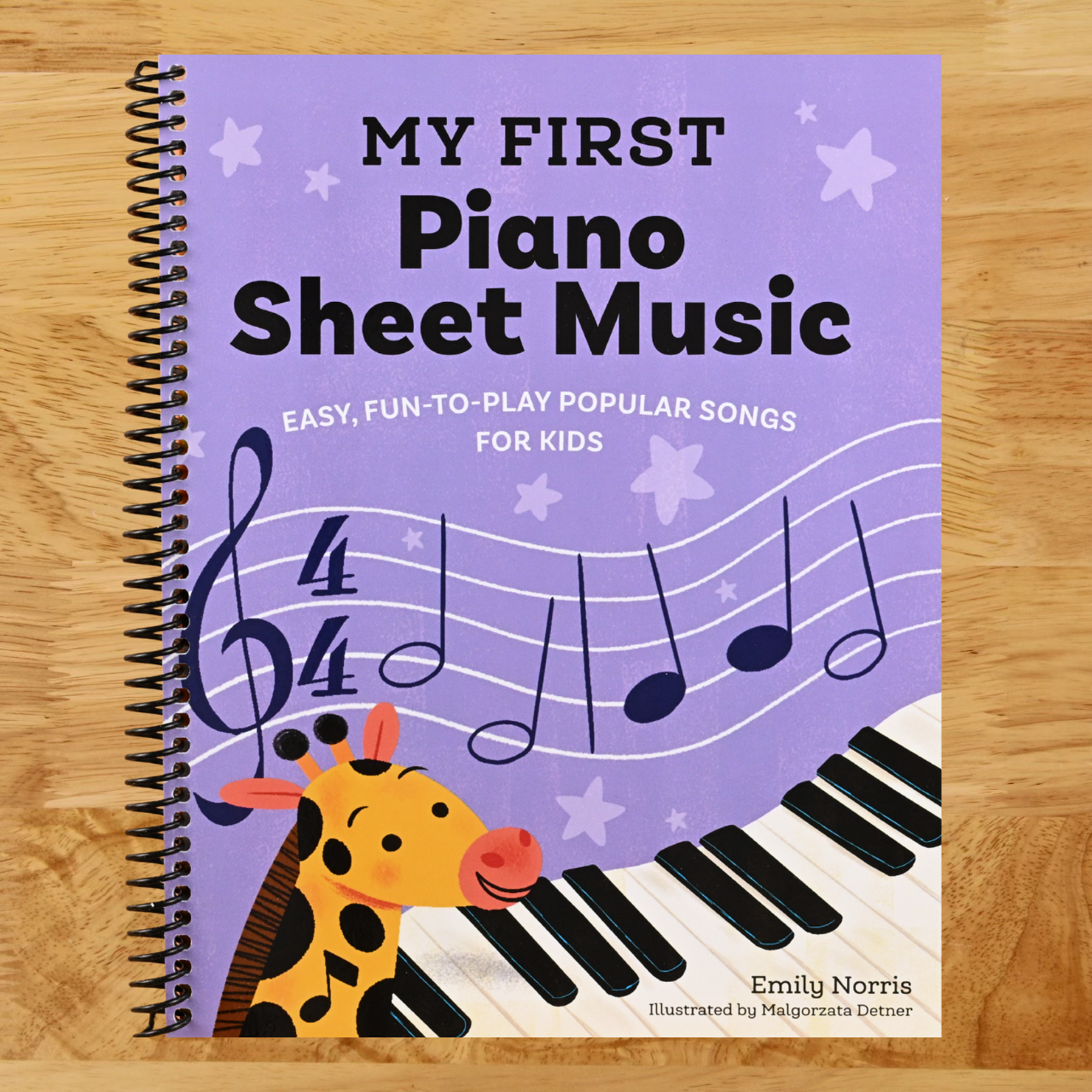 My First Piano Sheet Music: Easy, Fun-to-Play Popular Songs for Kids (My First Piano Books) (Spiral bound) Happy Coil spiral bound book