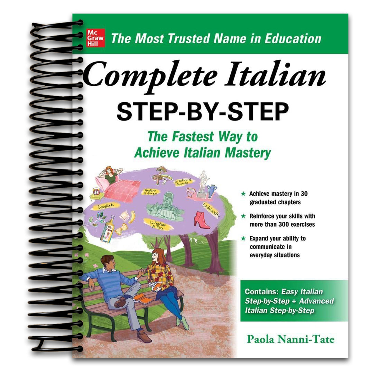Complete Italian Step-by-Step (Spiral bound)