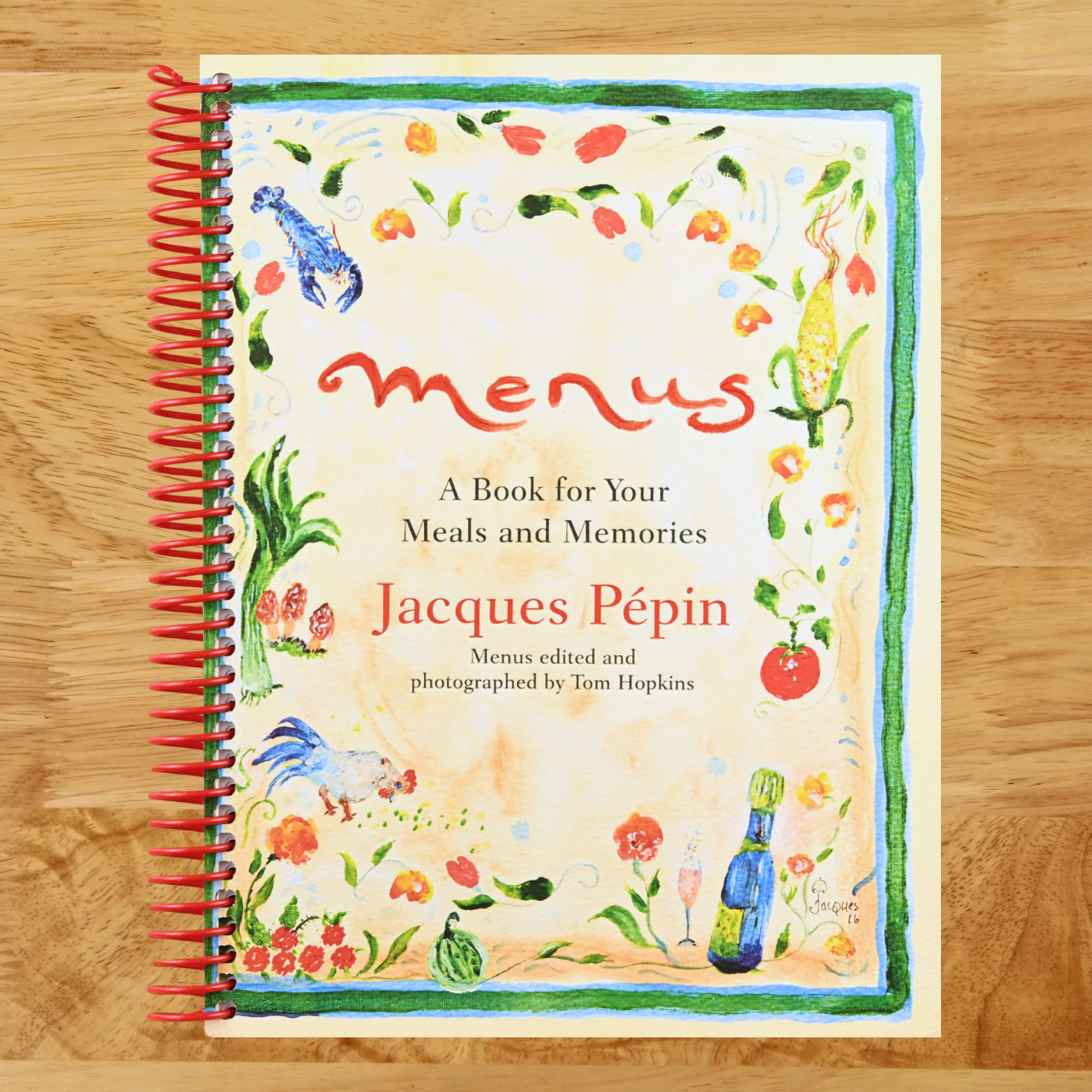 Menus: A Book for Your Meals and Memories