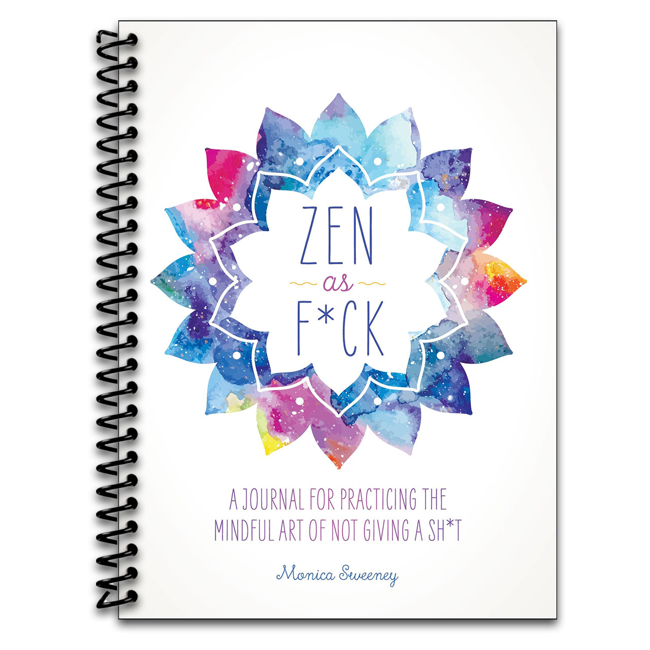 Zen as F*ck (Zen as F*ck Journals) (Spiral bound) Happy Coil spiral bound book
